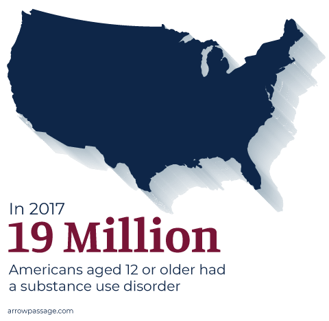 19 Million Americans Aged 12 and Older Had a Substance Use Disorder