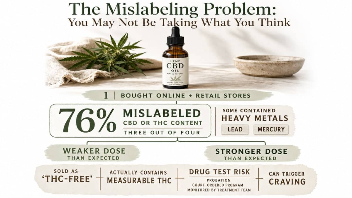 Can You Get Addicted to CBD? 2 Highlight the Johns Hopkins mislabeling statistic that anchors this section