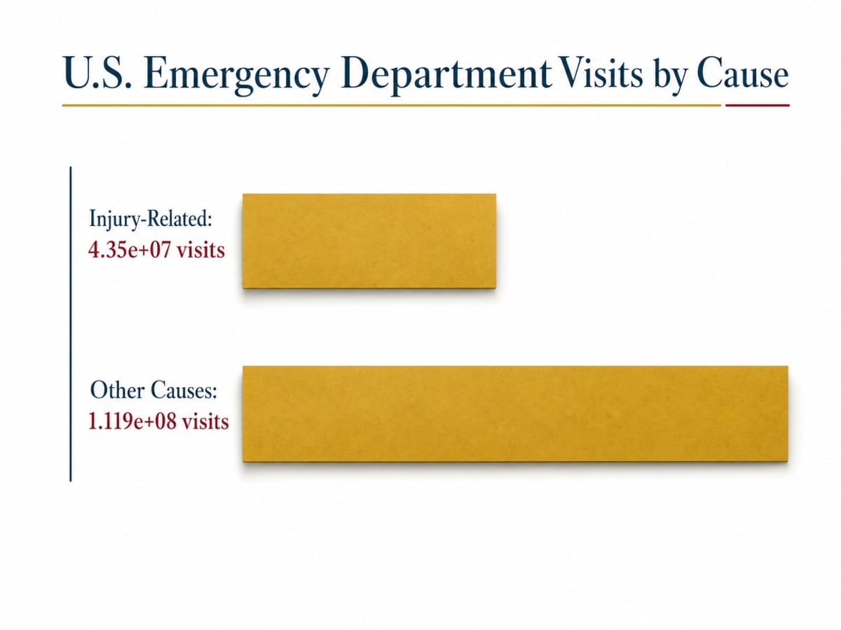 The Signs of PCP Use: Red Flags for Families 3 Chart showing U.S. Emergency Department Visits by Cause