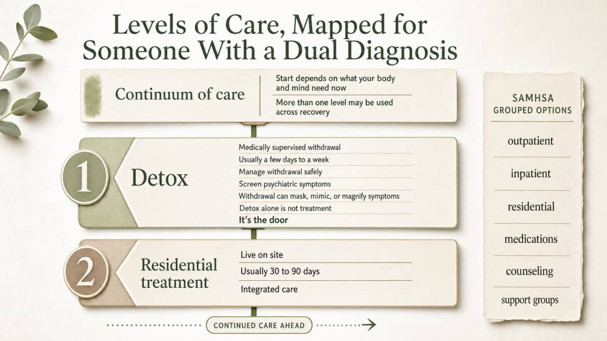 What Is Behavioral Health Treatment? 1 Visualize the continuum of care levels described in this section as a process/maturity ladder readers can navigate